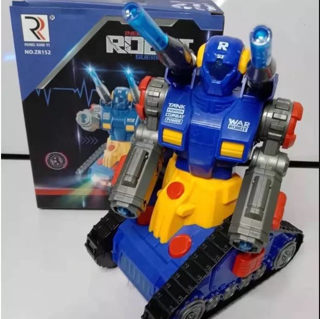 Dynamic Robot Warrior Toy High Simulation Smart Durable Electronic Robot Toy For Children