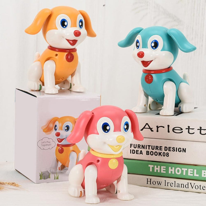 Intelligent Electric Dog With Music And Ear Swing Robotic Toy For Kids