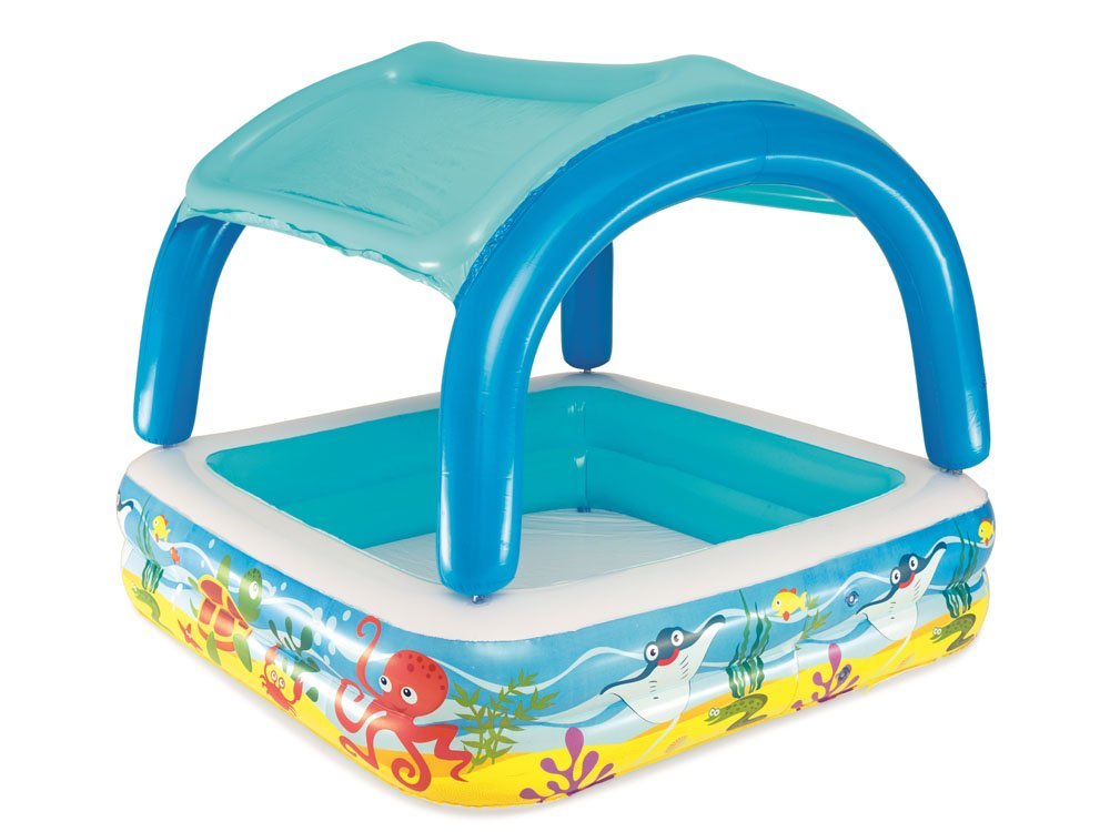 Bestway 52192 Canopy Inflatable Kids Paddling Pool