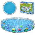 Bestway 51005 Inflatable Deep Dive 3-Ring 1.83m X 33cm Summer Garden Kids Pool