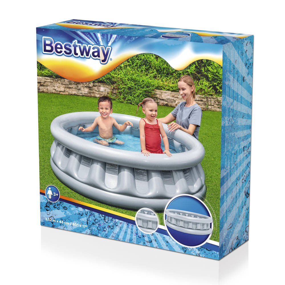 Bestway 51080 Inflatable Space Ship Swimming Pool 60 X 70 Inch