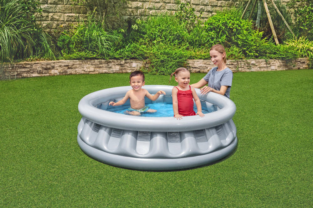Bestway 51080 Inflatable Space Ship Swimming Pool 60 X 70 Inch