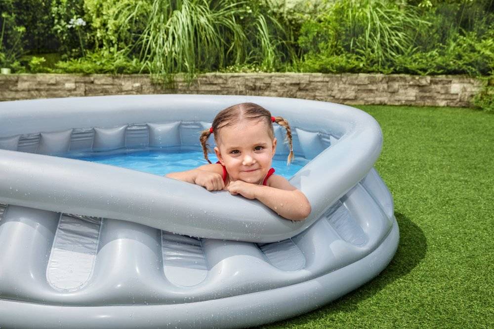Bestway 51080 Inflatable Space Ship Swimming Pool 60 X 70 Inch