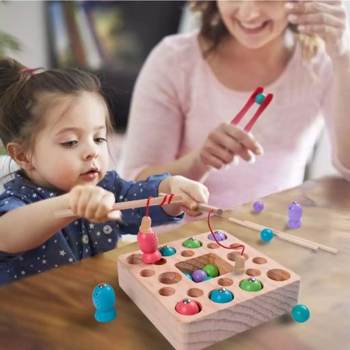 Interactive Fishing Game Playsets Educational Toy for Kids