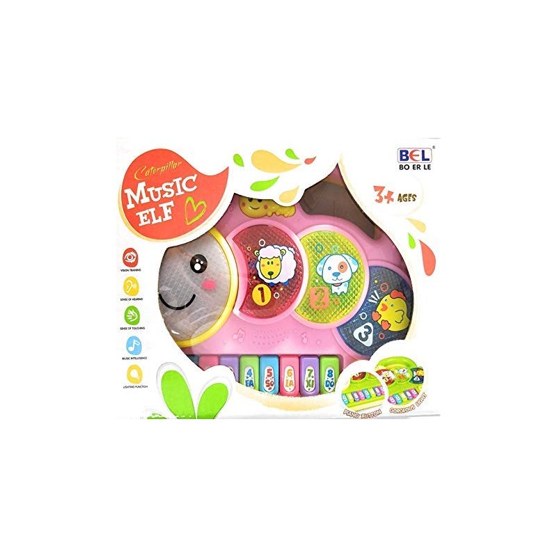 Caterpillar Music Elf Music Instrument Musical Piano Toy For Children