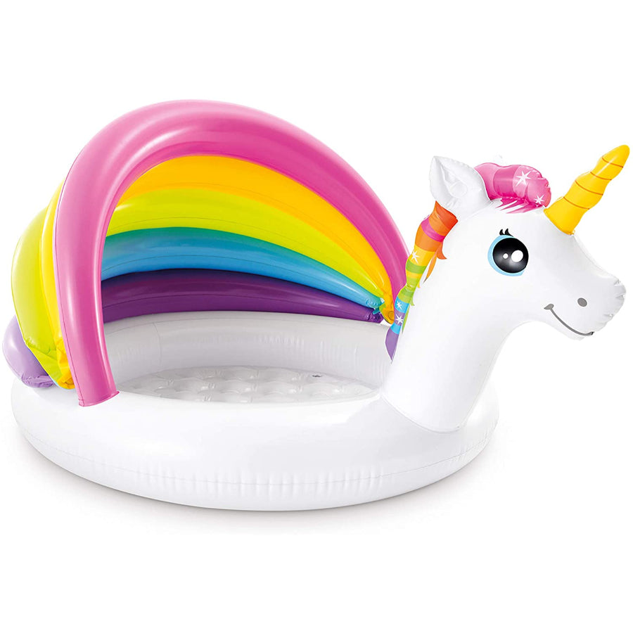 Intex 57113 Unicorn Baby Pool Kids Birthday Inflatable Outdoor Fun Sports Pool