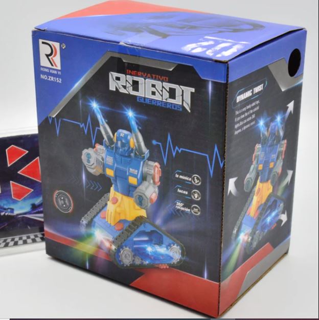 Dynamic Robot Warrior Toy High Simulation Smart Durable Electronic Robot Toy For Children