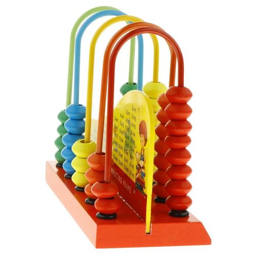 Wooden Abacus Mathematical Learning Rack For Toddlers