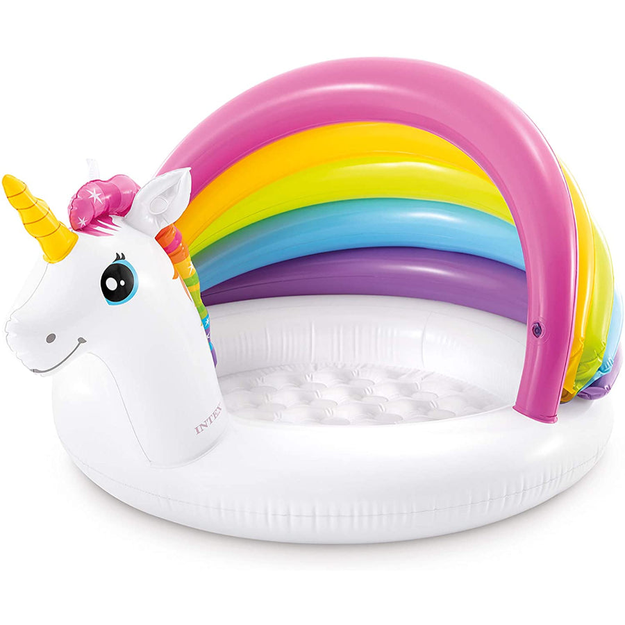 Intex 57113 Unicorn Baby Pool Kids Birthday Inflatable Outdoor Fun Sports Pool