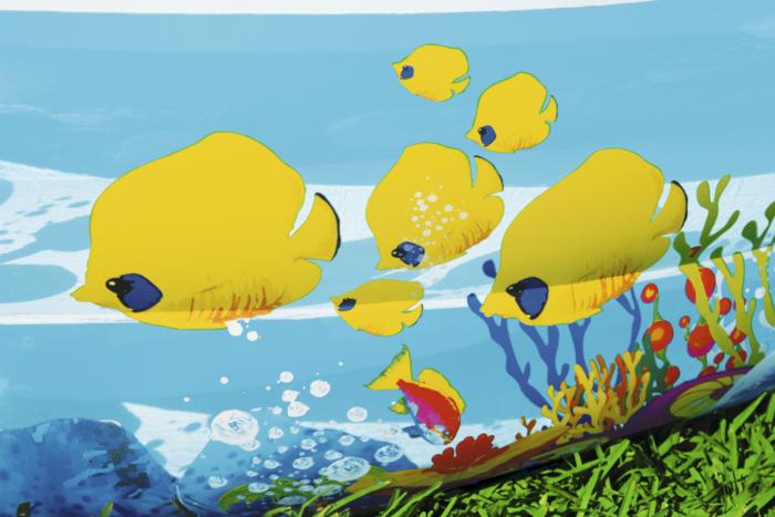 Bestway 54118 Inflatable Clownfish Family Kiddie Play Pool For Fun
