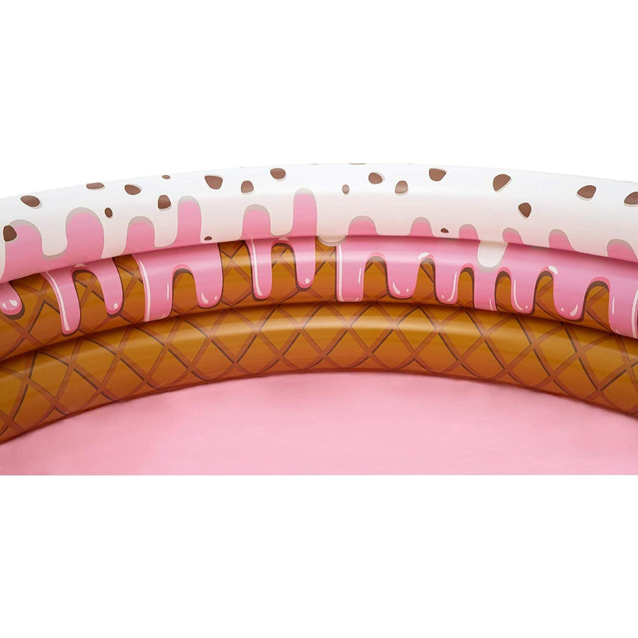 Bestway 51005 Inflatable Deep Dive 3-Ring 1.83m X 33cm Summer Garden Kids Pool