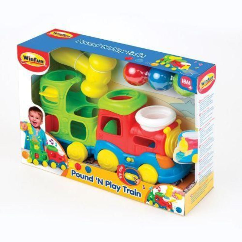 Colorful Activity Train Fun Ball sounds, melodies and flashing lights For Kids